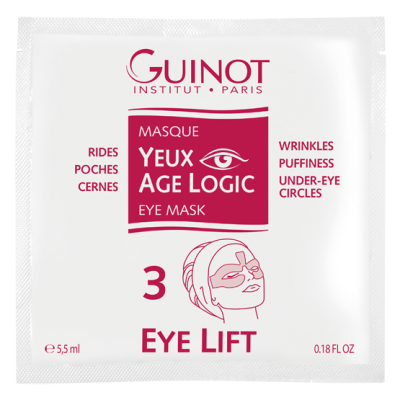 Masque Age Logic Yeux – Омолоджуюча маска для шкіри навколо очей ” Вікова Логіка” 4 шт